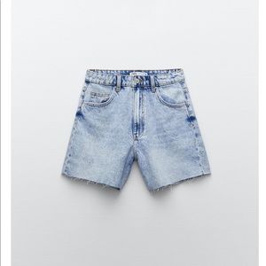 NWT denim dad shorts